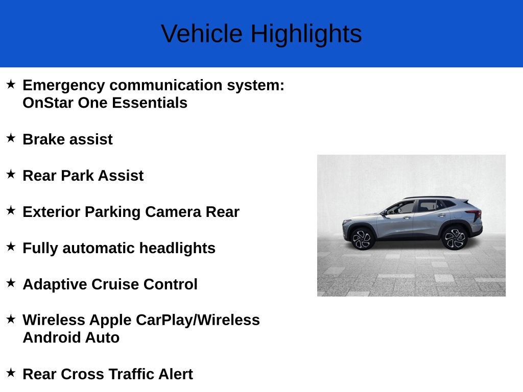 New 2026 Chevrolet Trax RS w/ Driver Confidence Package FWD image 3