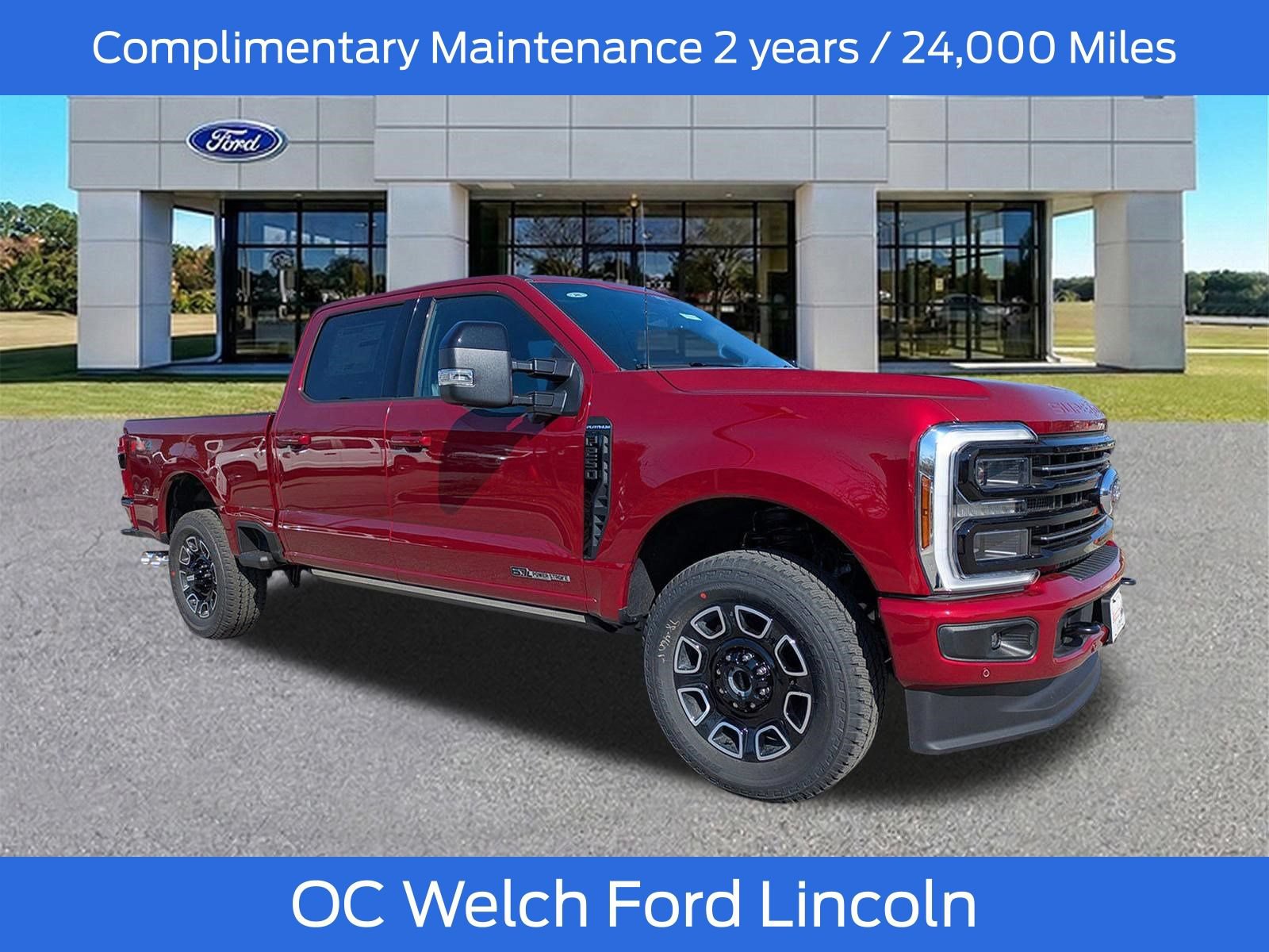 New 2026 Ford F250 Platinum w/ FX4 Off-Road Package