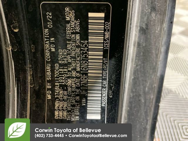 Certified 2022 Toyota GR86 Premium image 25