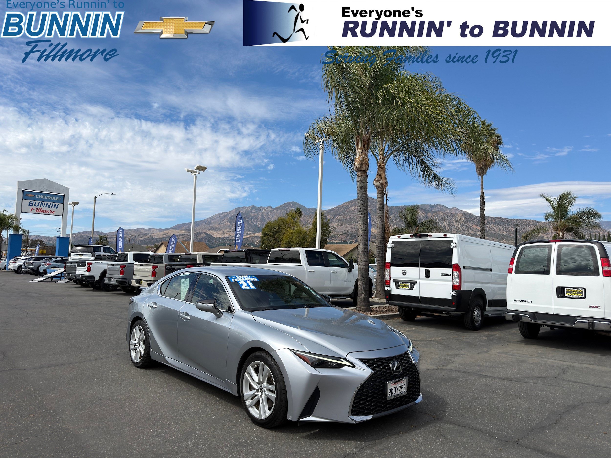 Used 2021 Lexus IS 300 w/ Accessory Package RWD image 1