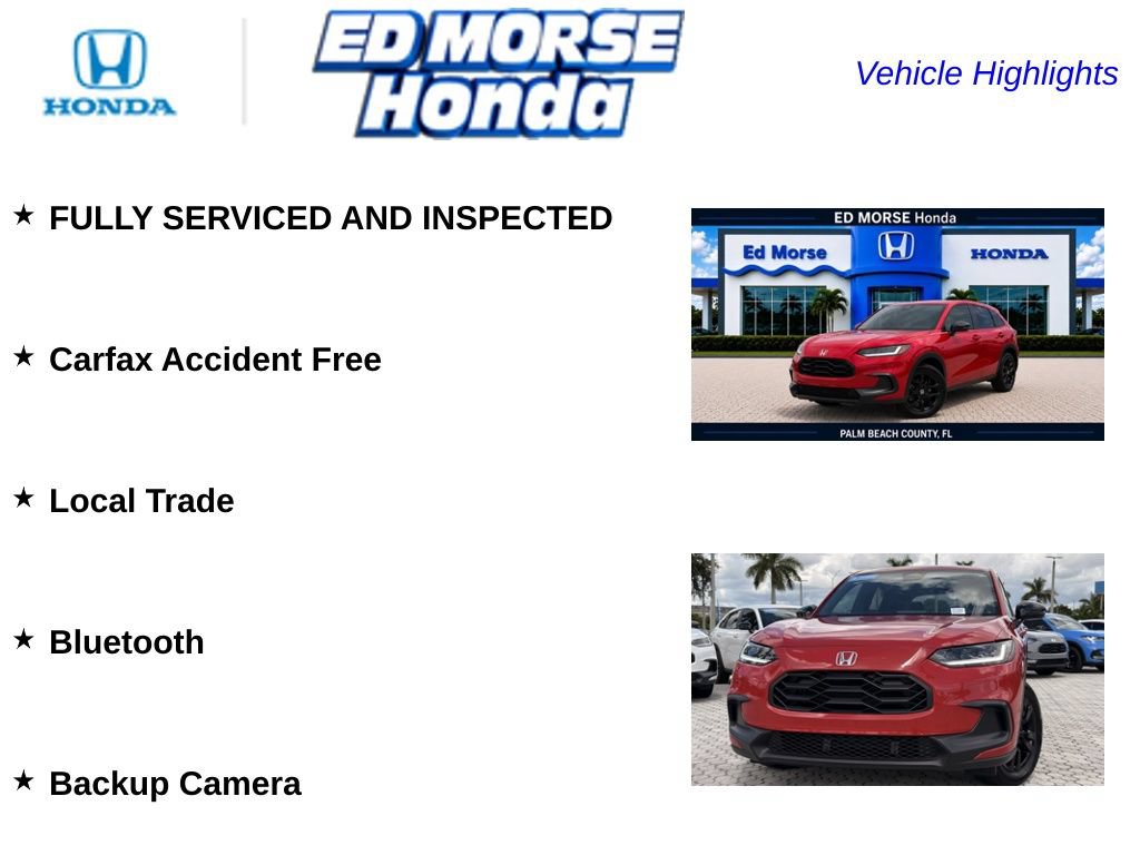 Certified 2026 Honda HR-V Sport image 6