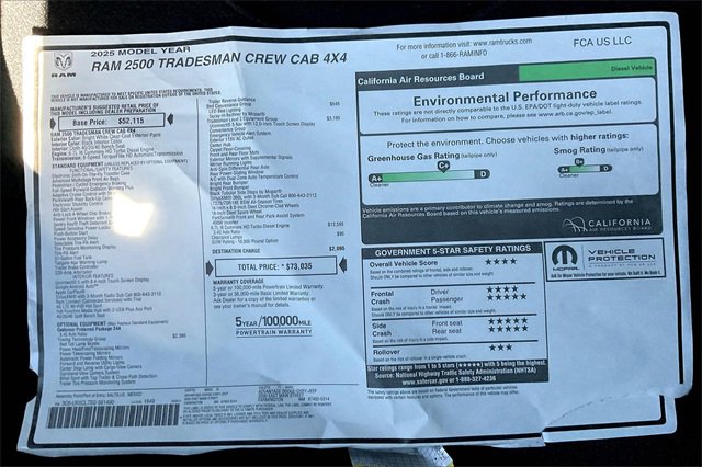 New 2025 RAM 2500 Tradesman image 14