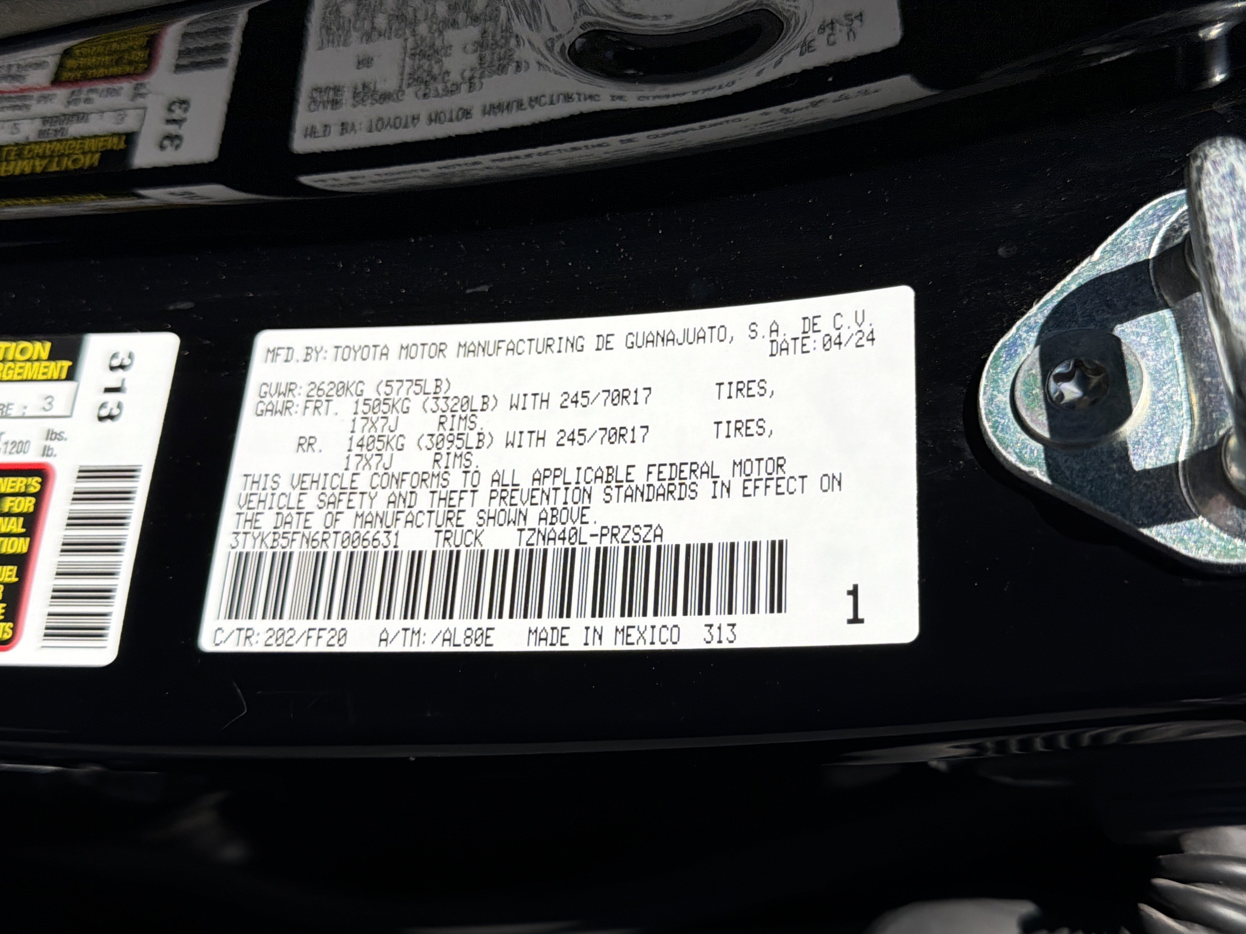 Used 2024 Toyota Tacoma SR5 image 30