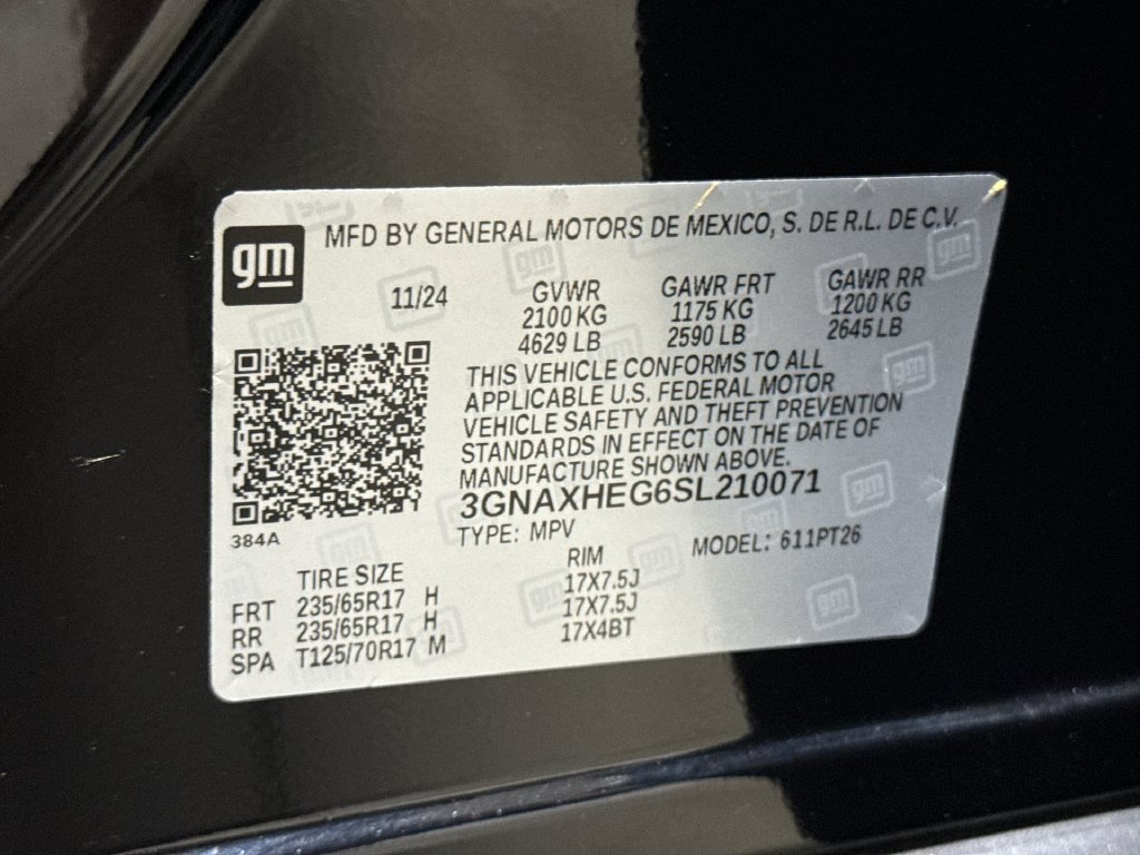 Used 2025 Chevrolet Equinox LT w/ Convenience Package II FWD image 28
