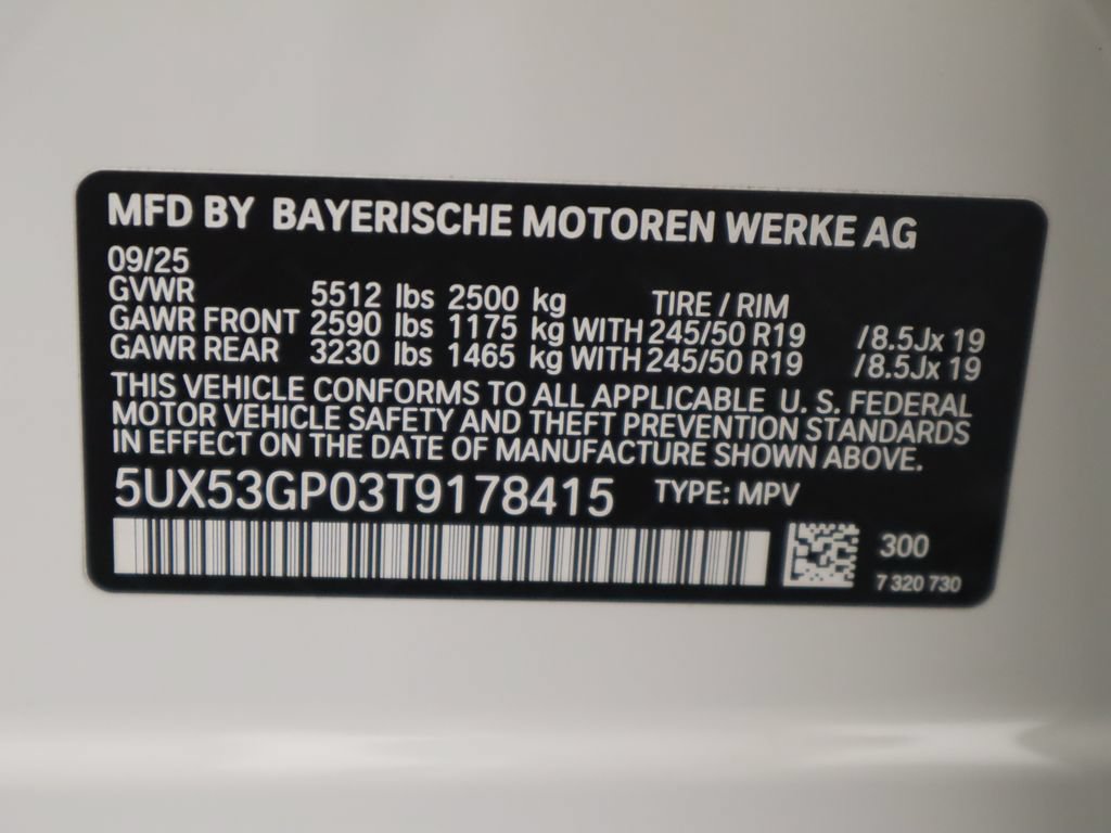 Used 2026 BMW X3 xDrive30i w/ Convenience Package AWD/4WD image 35