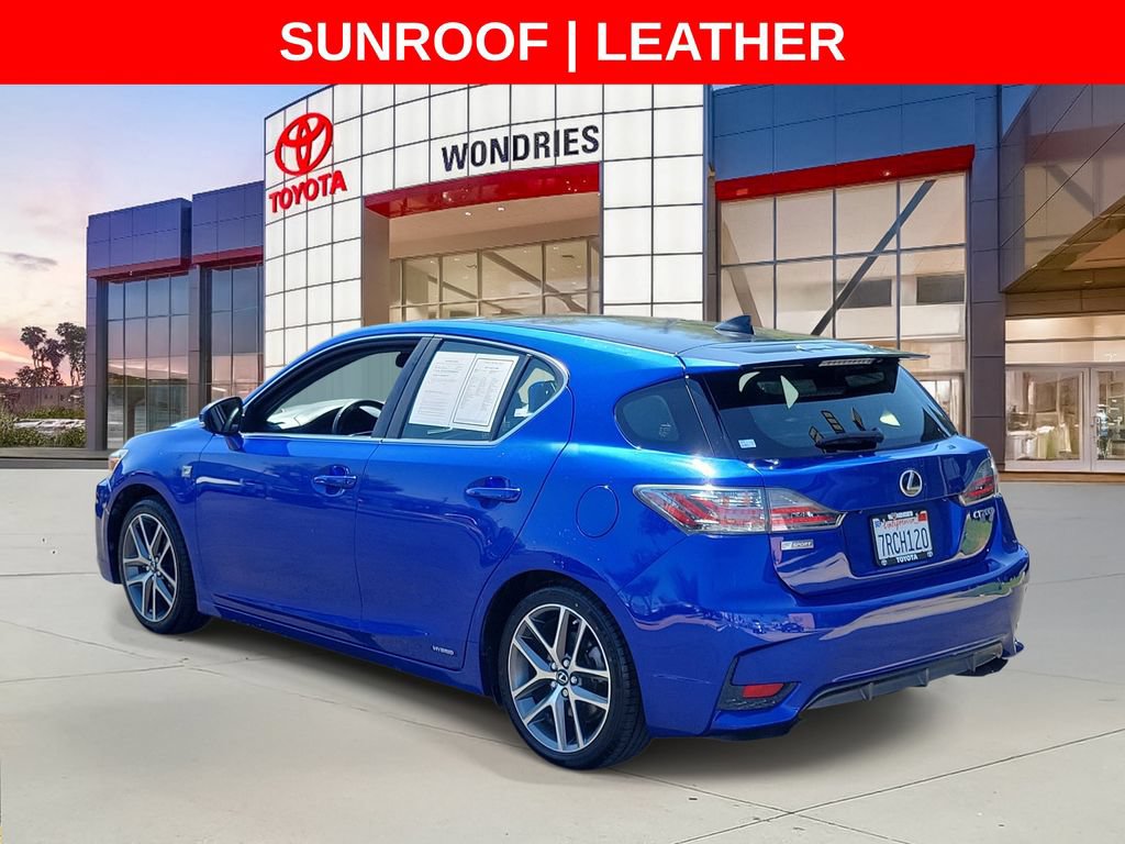 Used 2015 Lexus CT 200h w/ F Sport w/Nuluxe Interior FWD image 6