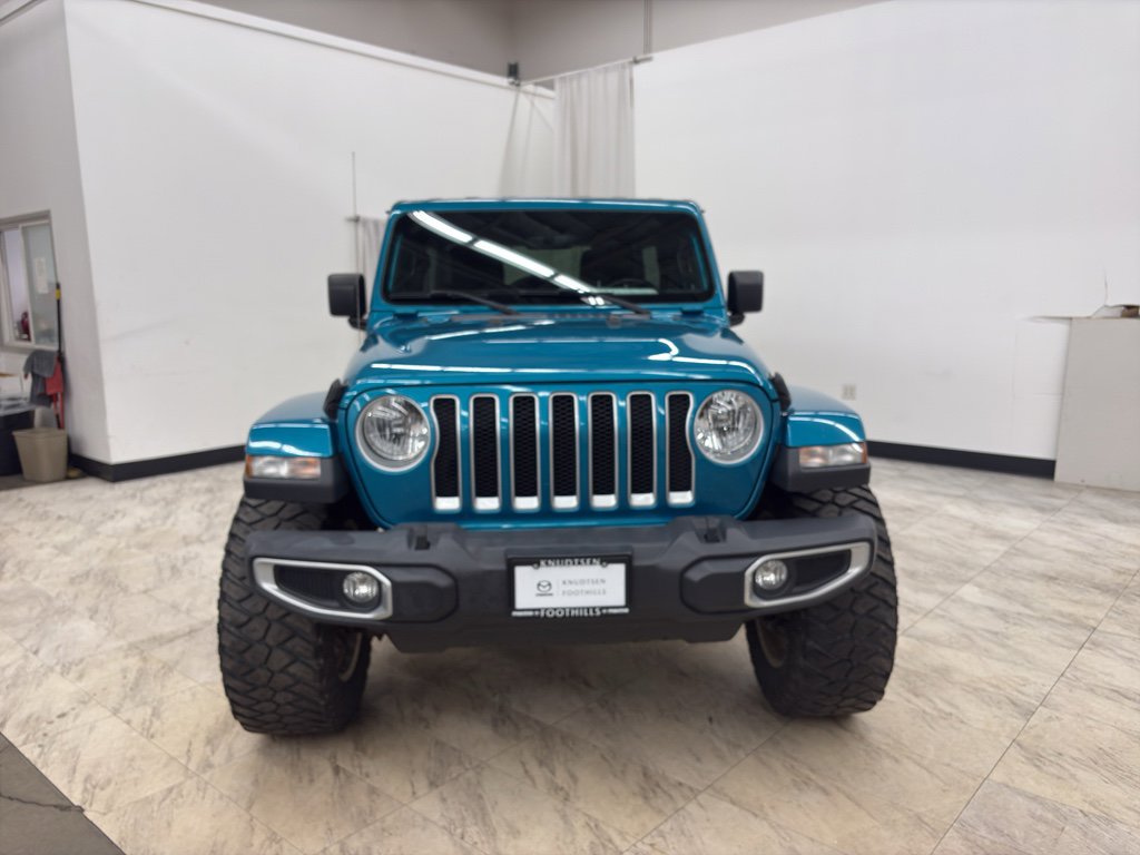 Used 2020 Jeep Wrangler Unlimited Sahara w/ Uconnect 4C Nav & Sound Group image 2