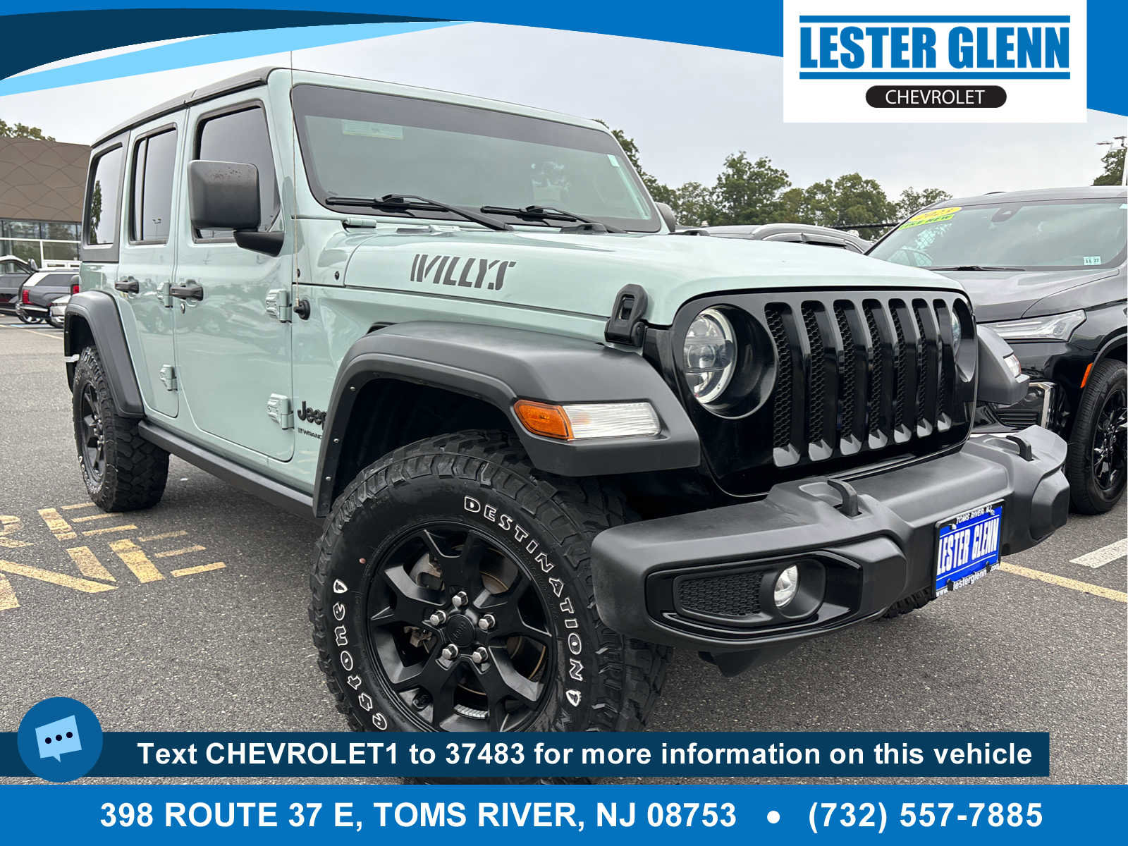 Used 2023 Jeep Wrangler Willys image 1