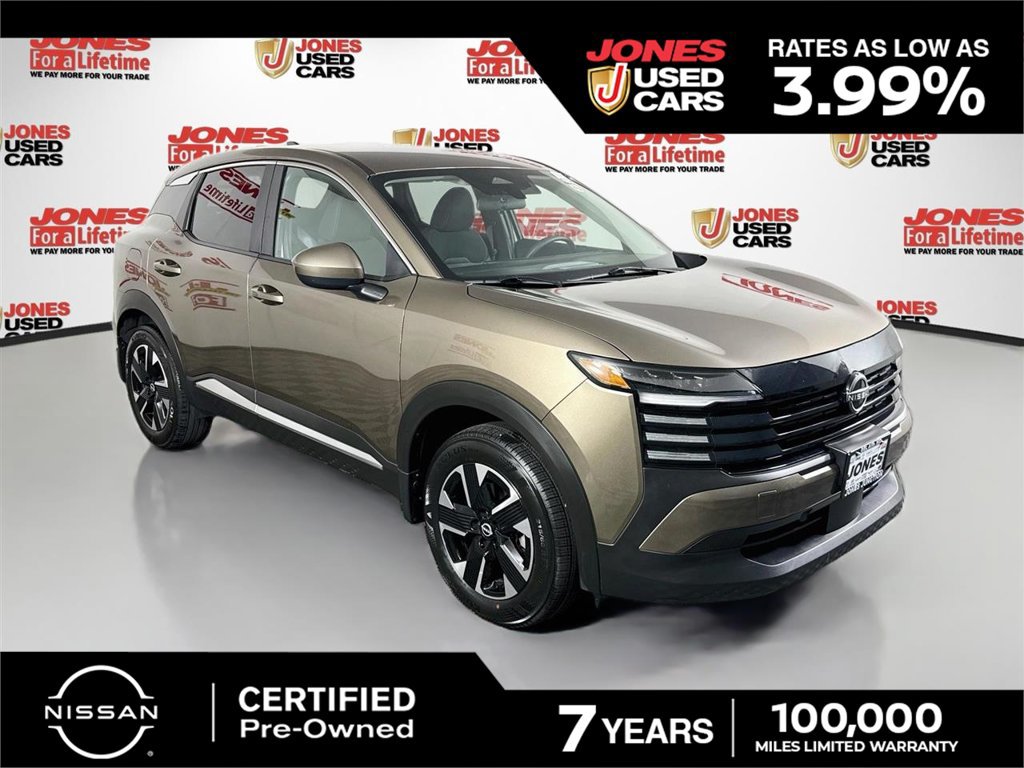 Certified 2025 Nissan Kicks SV