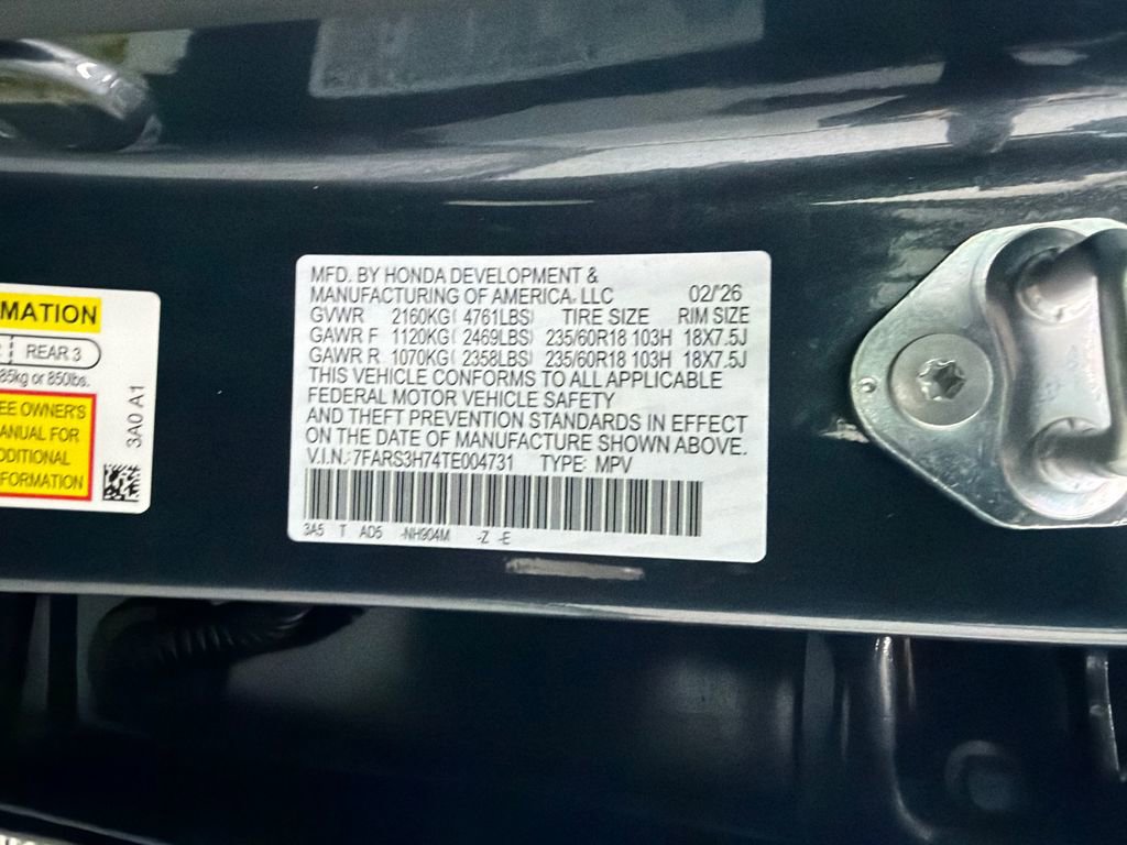 New 2026 Honda CR-V EX-L image 35