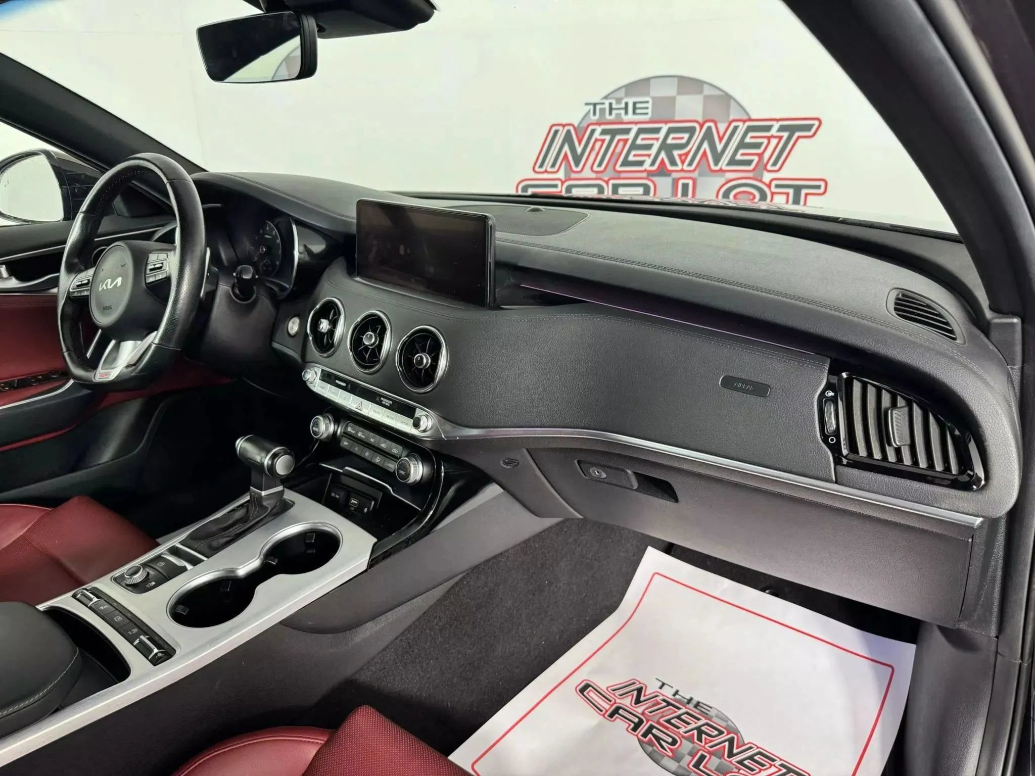 Used 2022 Kia Stinger GT1 w/ Red Interior Color Package AWD/4WD image 12