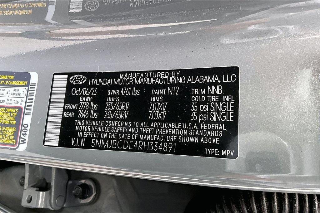 Used 2024 Hyundai Tucson SEL AWD/4WD image 17