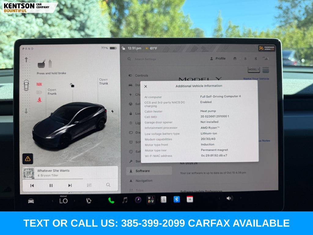 Used 2026 Tesla Model Y Long Range AWD/4WD image 24