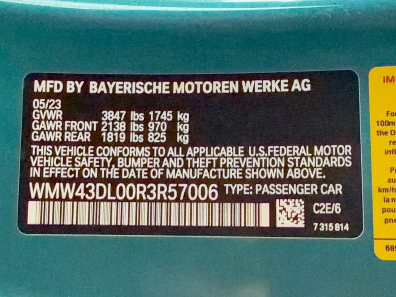 Certified 2024 MINI Cooper S w/ Seaside Edition FWD image 32
