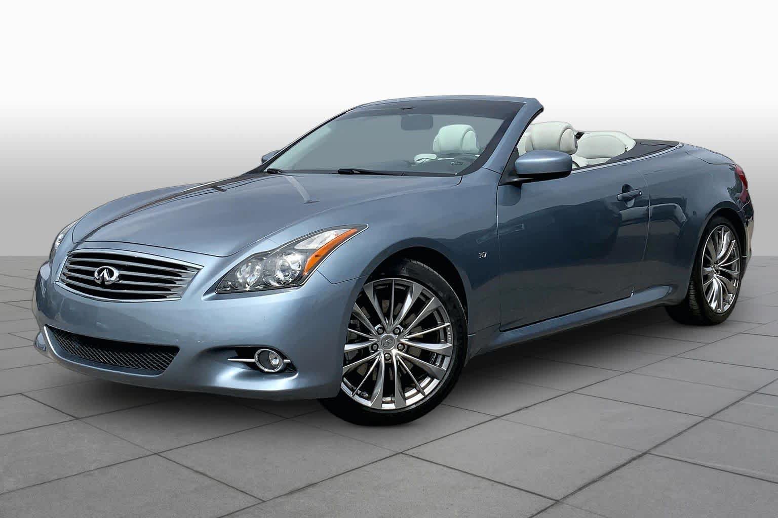 Used 2015 INFINITI Q60 Convertible w/ Premium Package RWD image 1