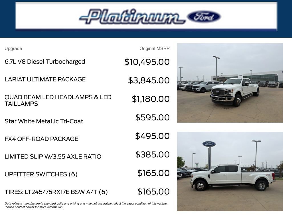 Used 2022 Ford F350 Lariat w/ Lariat Ultimate Package image 11
