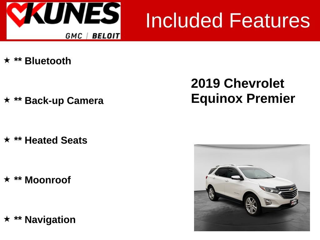 Used 2019 Chevrolet Equinox Premier AWD/4WD image 2