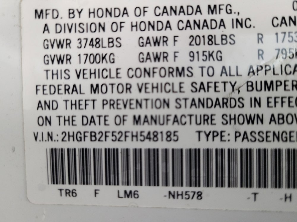 Used 2015 Honda Civic LX image 33