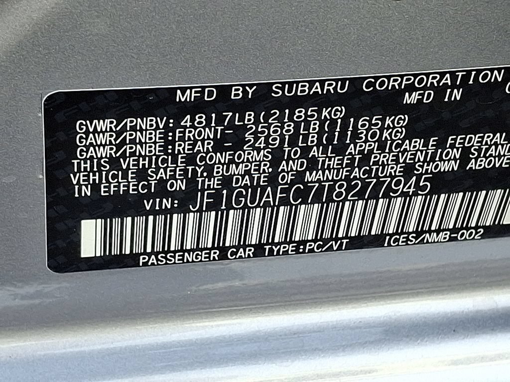 New 2026 Subaru Impreza 2.0i Sport AWD/4WD image 21