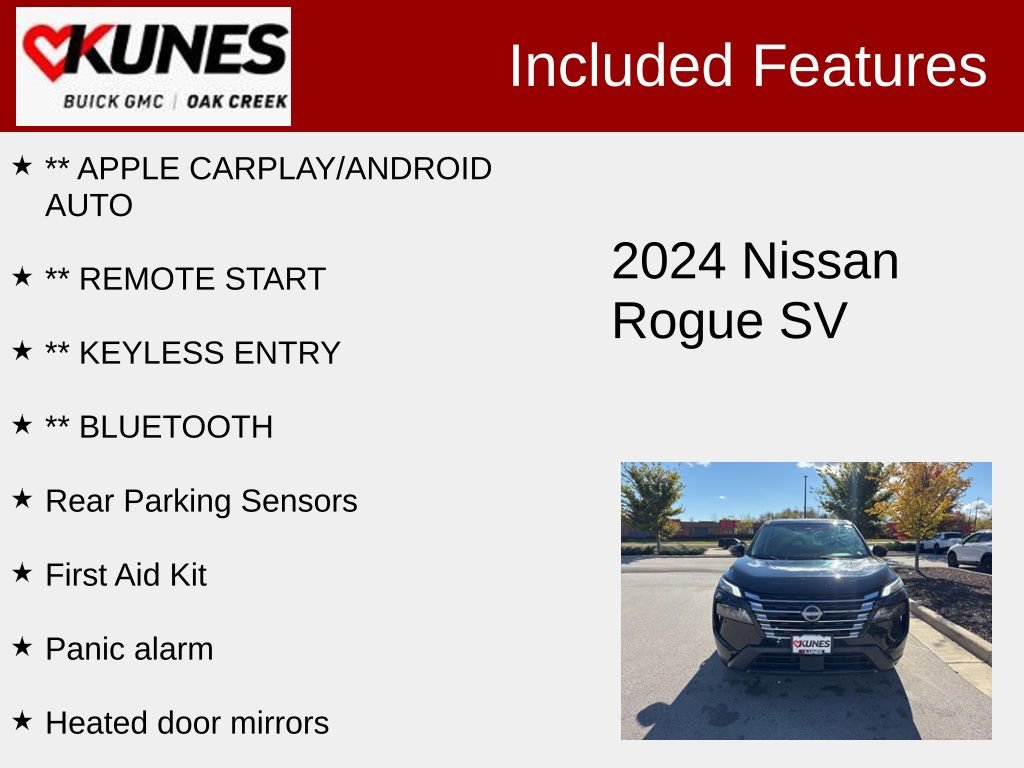 Used 2024 Nissan Rogue SV image 2