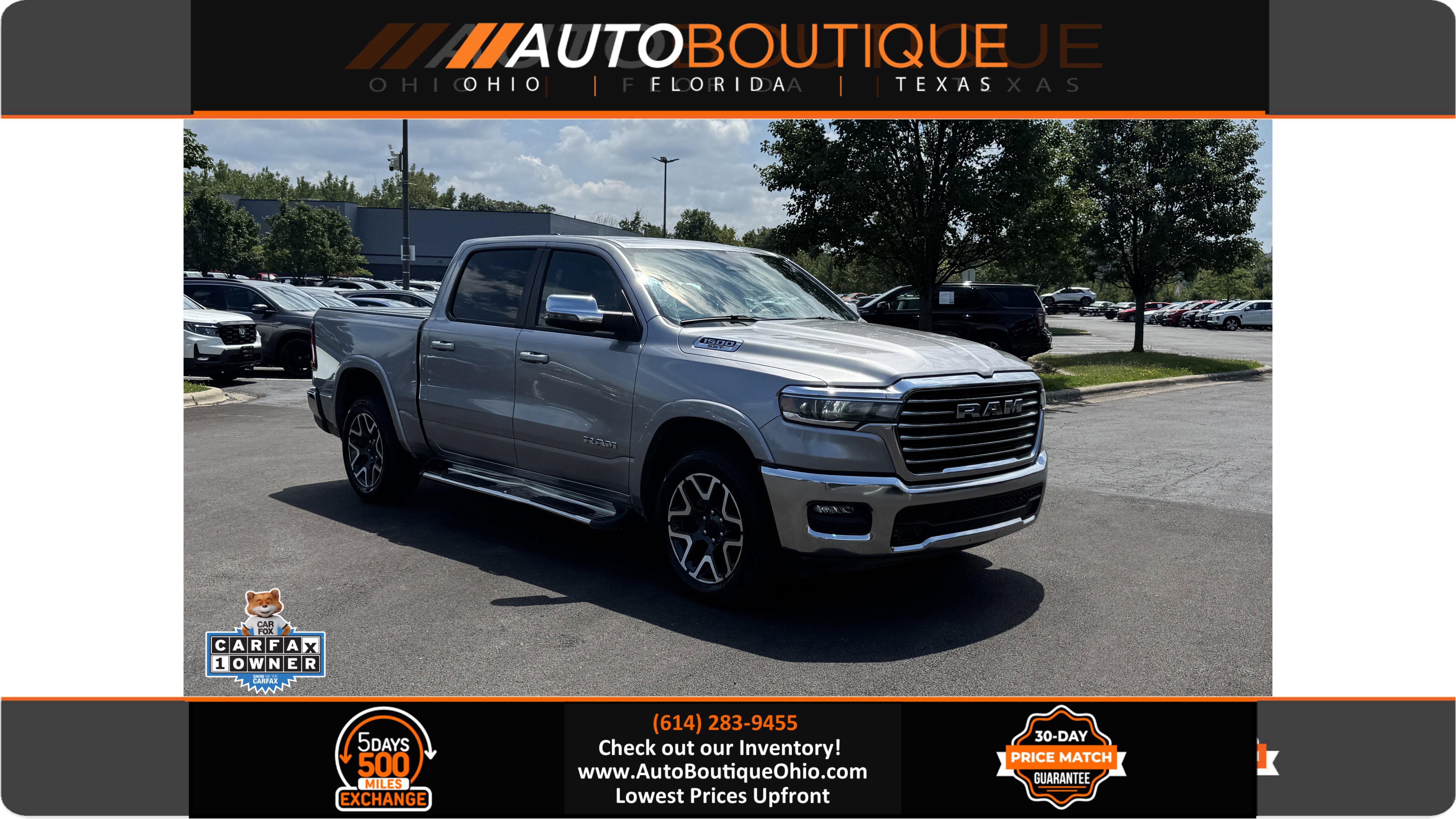 Used 2025 RAM 1500 Laramie image 1