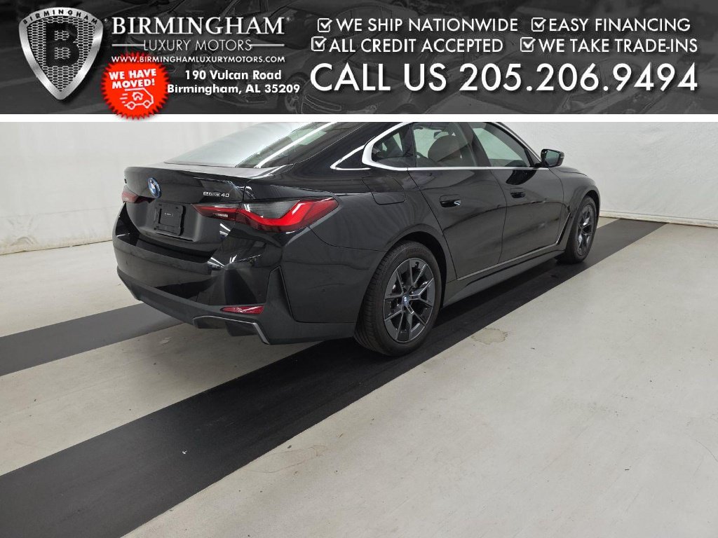 Used 2023 BMW i4 eDrive40 w/ Premium Package RWD image 2