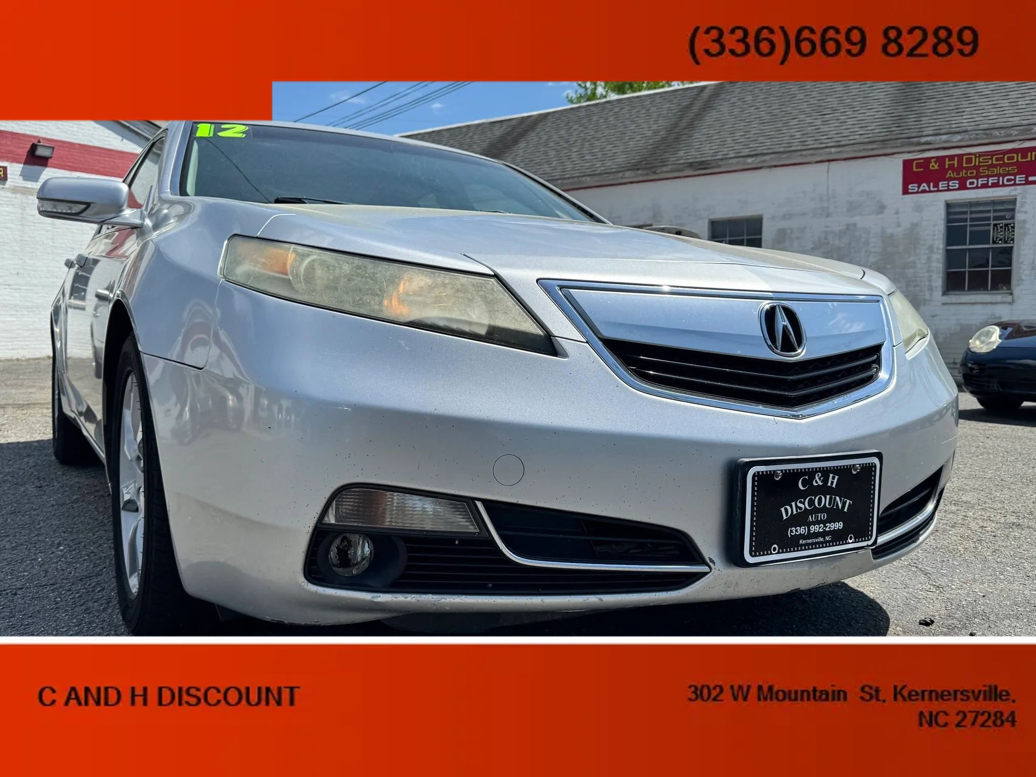 Used 2012 Acura TL w/ Technology Package FWD image 1