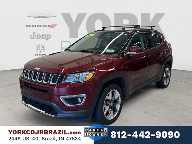 Used 2021 Jeep Compass Limited w/ Sun and Sound Group