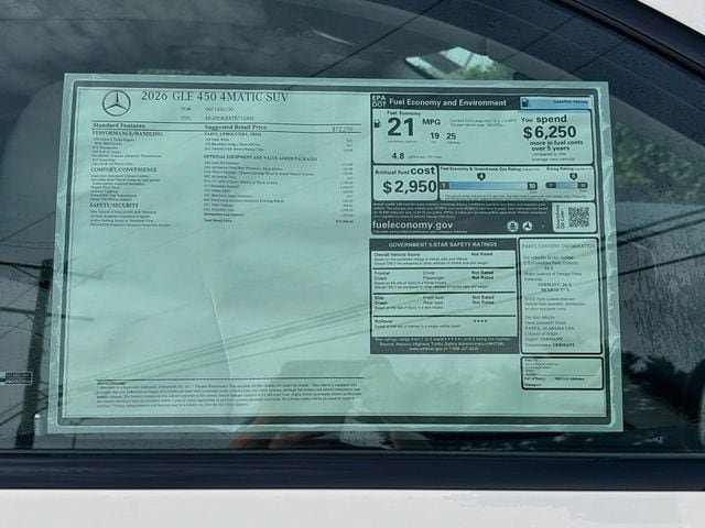 New 2026 Mercedes-Benz GLE 450 4MATIC image 34
