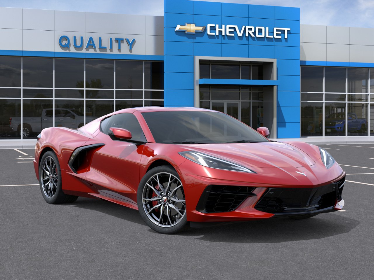 New 2027 Chevrolet Corvette Stingray Coupe w/ Stealth Interior Trim Package RWD image 7