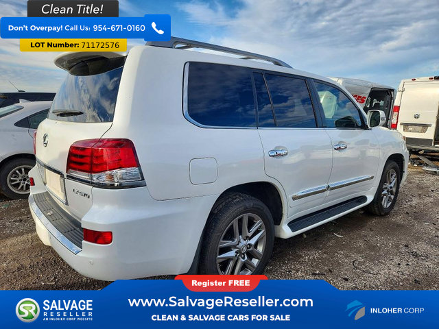 Used 2014 Lexus LX 570 4WD w/ Luxury Package image 4