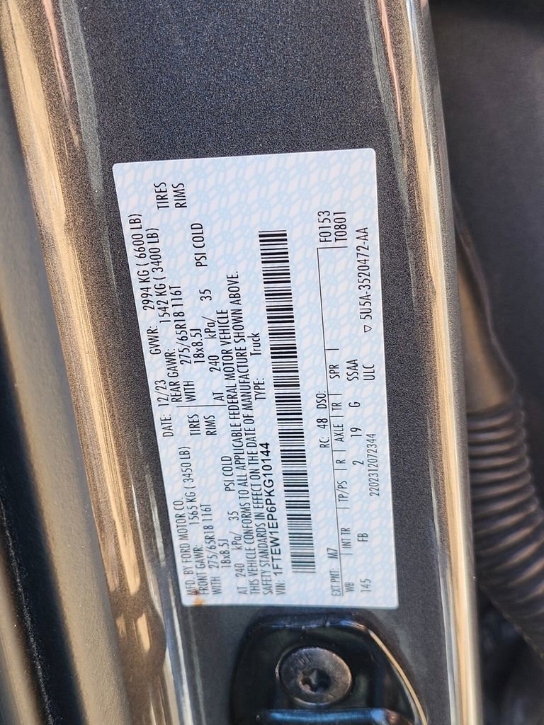 Certified 2023 Ford F150 XLT w/ Equipment Group 302A High image 33