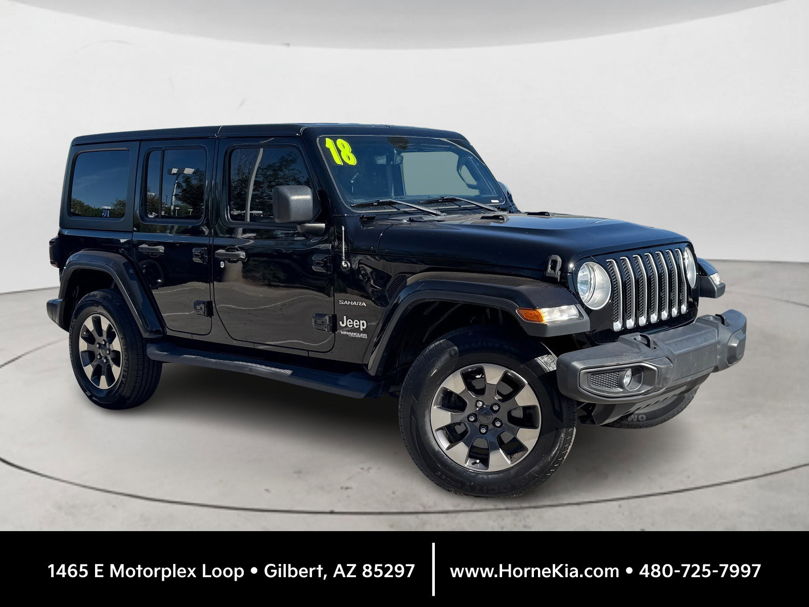 Used 2018 Jeep Wrangler Unlimited Sahara AWD/4WD image 1