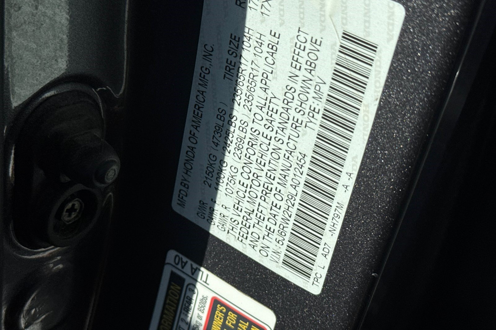 Used 2020 Honda CR-V LX image 23