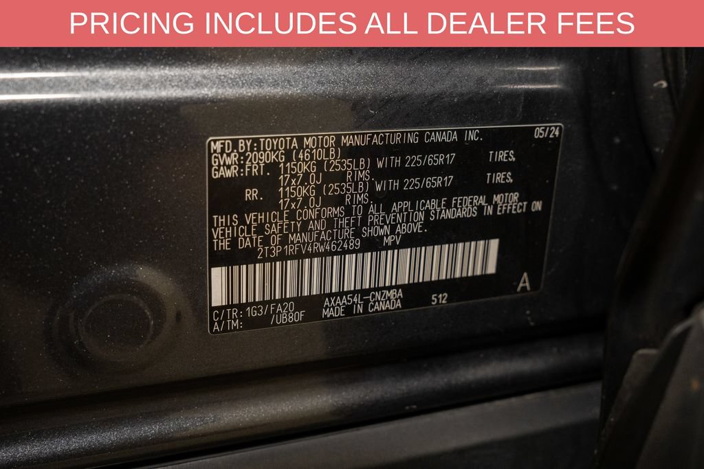 Used 2024 Toyota RAV4 XLE w/ Weather Package AWD/4WD image 20