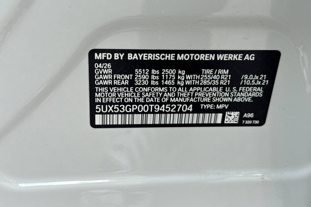 New 2026 BMW X3 xDrive30i w/ Premium Package AWD/4WD image 35