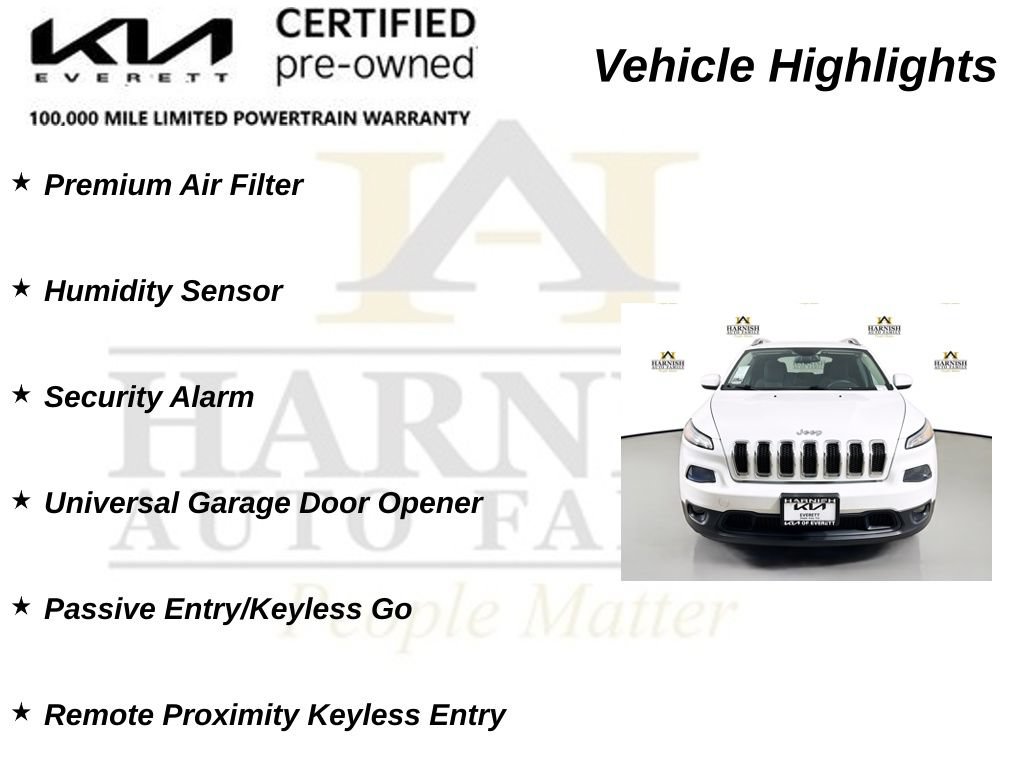 Used 2016 Jeep Cherokee Latitude w/ Comfort/Convenience Group AWD/4WD image 28