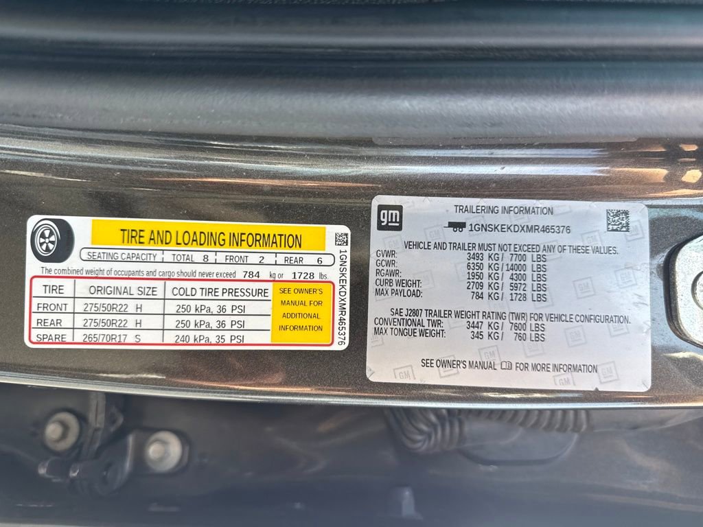 Used 2021 Chevrolet Suburban RST image 30