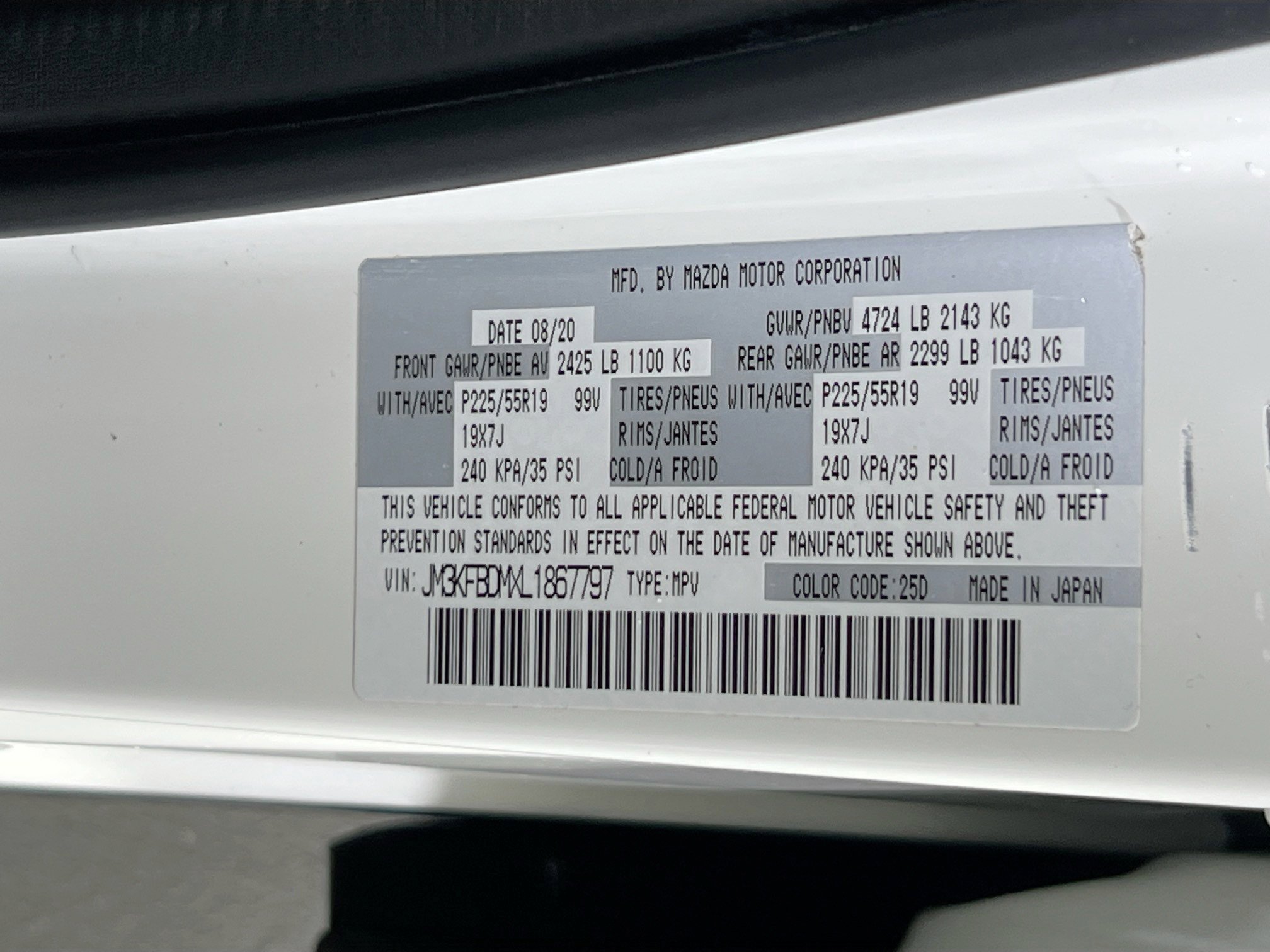 Used 2020 MAZDA CX-5 Grand Touring image 32