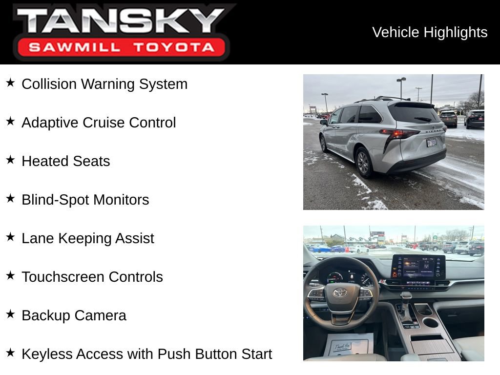 Certified 2023 Toyota Sienna XLE image 9