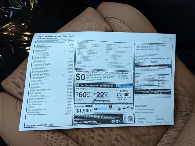 New 2026 BMW X5 xDrive50e w/ Executive Package image 18