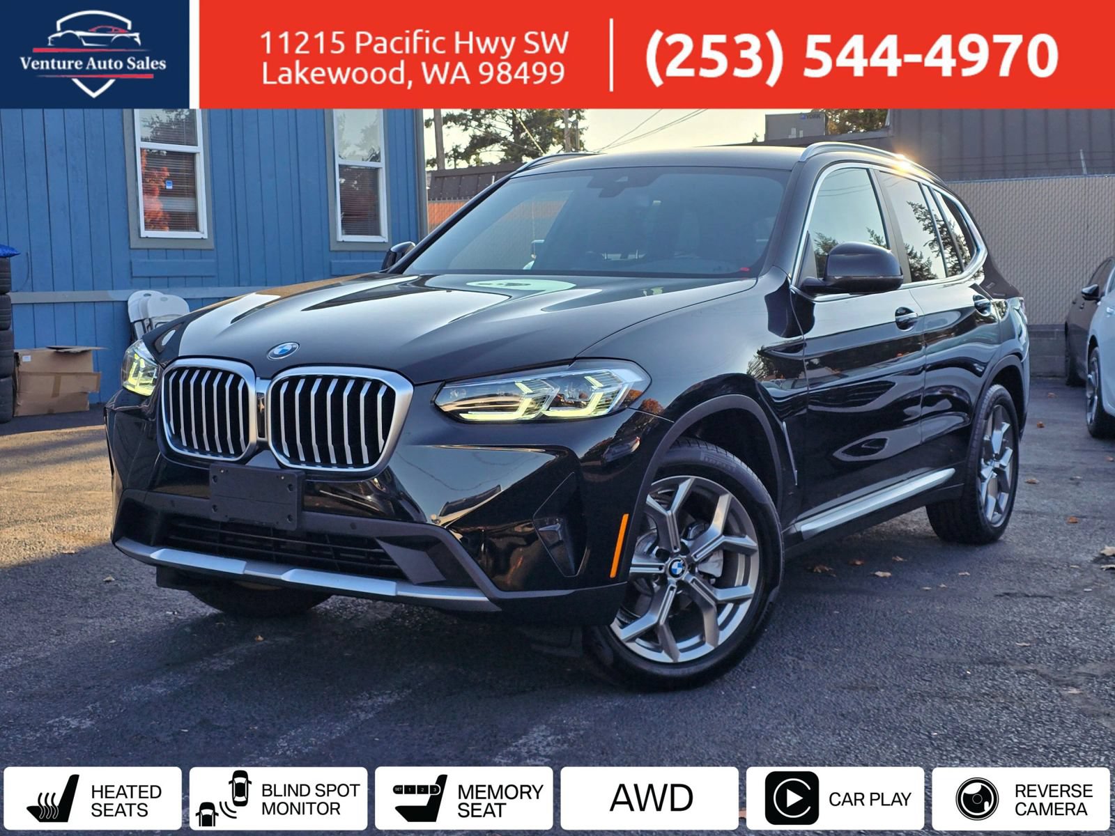 Used 2023 BMW X3 xDrive30i AWD/4WD image 1