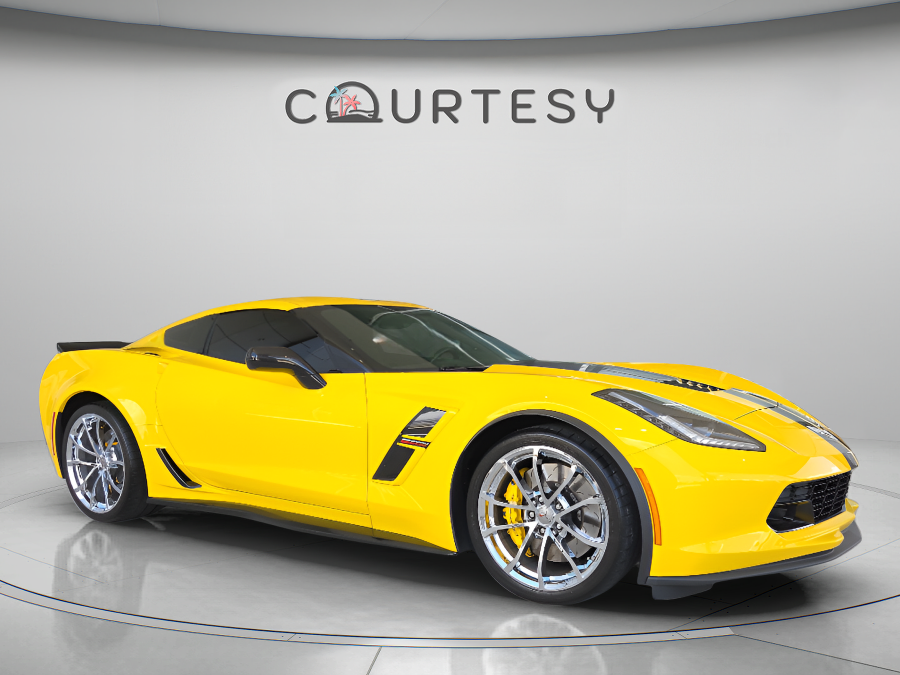 Used 2019 Chevrolet Corvette Grand Sport w/ Carbon Flash Badge Package RWD image 7