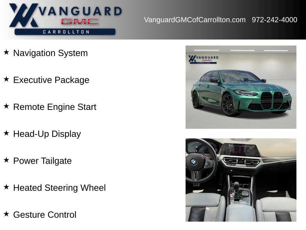 Used 2022 BMW M3 Competition w/ Executive Package AWD/4WD image 6