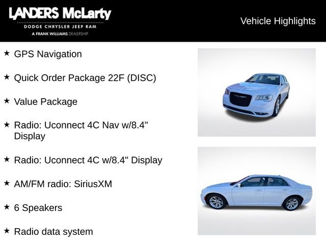 Used 2019 Chrysler 300 Touring L w/ Quick Order Package 22F image 5