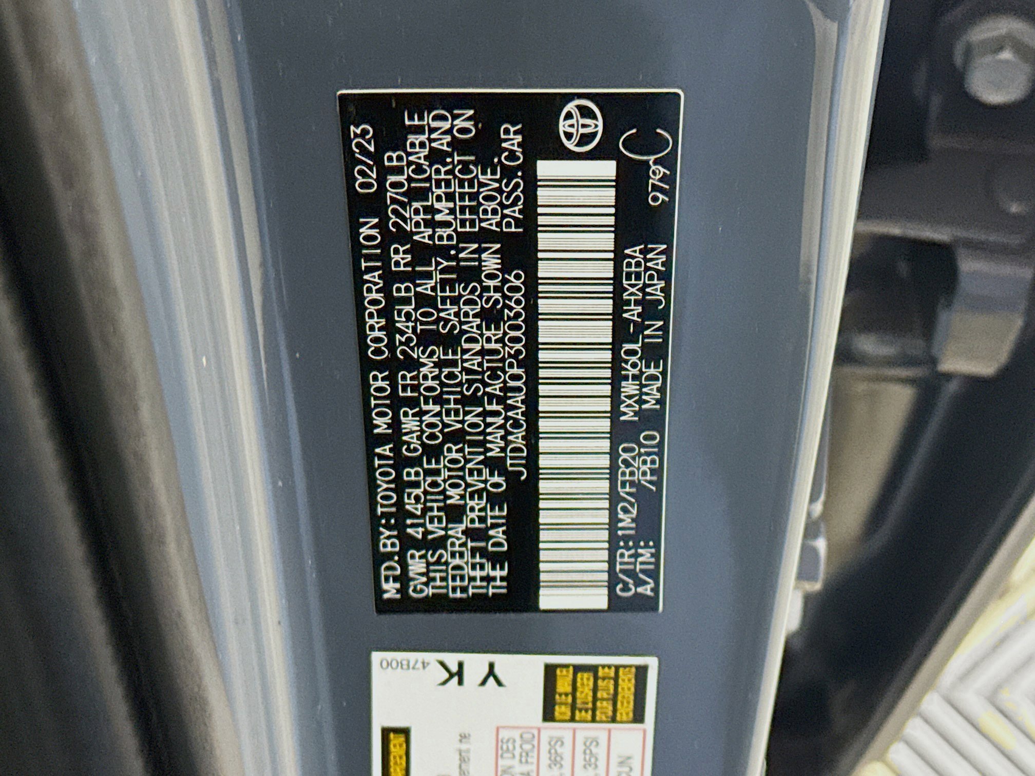 Used 2023 Toyota Prius LE image 40