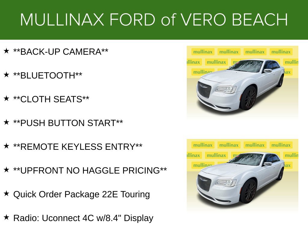 Used 2018 Chrysler 300 Touring w/ Chrome Appearance Package RWD image 6