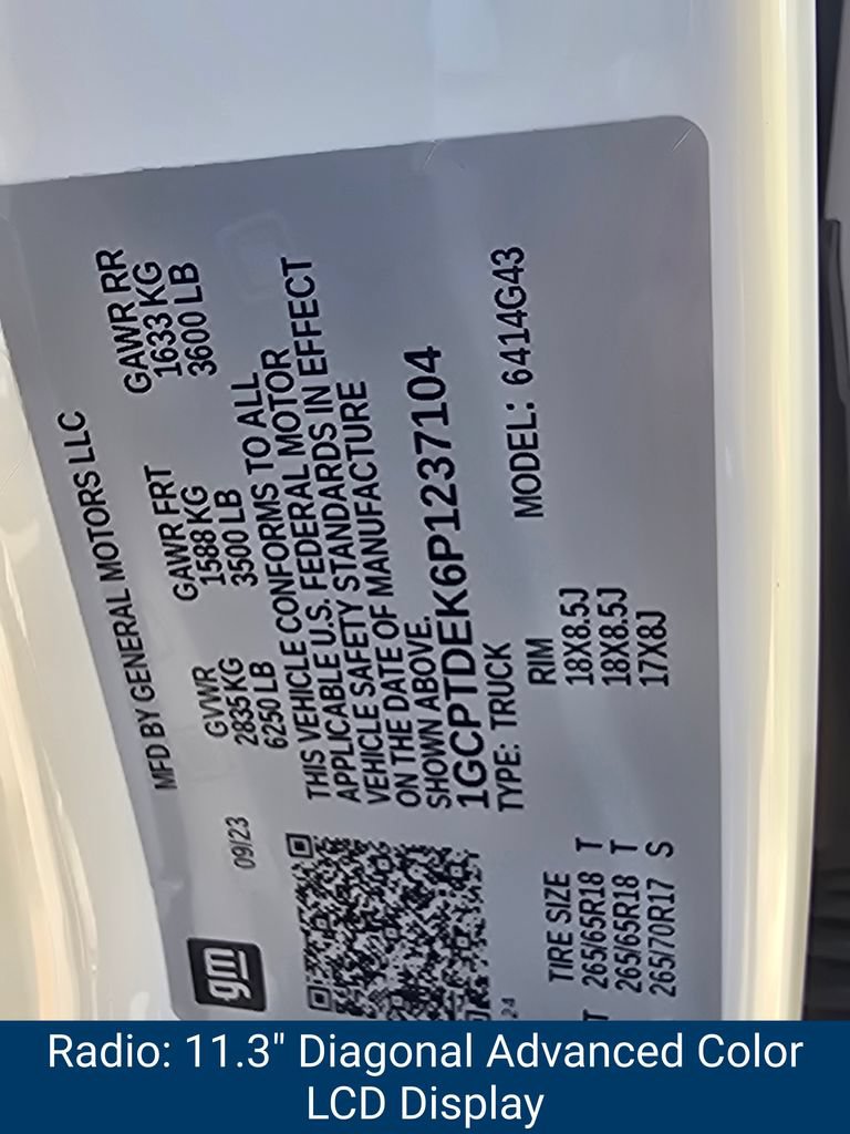 Certified 2023 Chevrolet Colorado Z71 w/ Z71 Convenience Package 2 AWD/4WD image 12