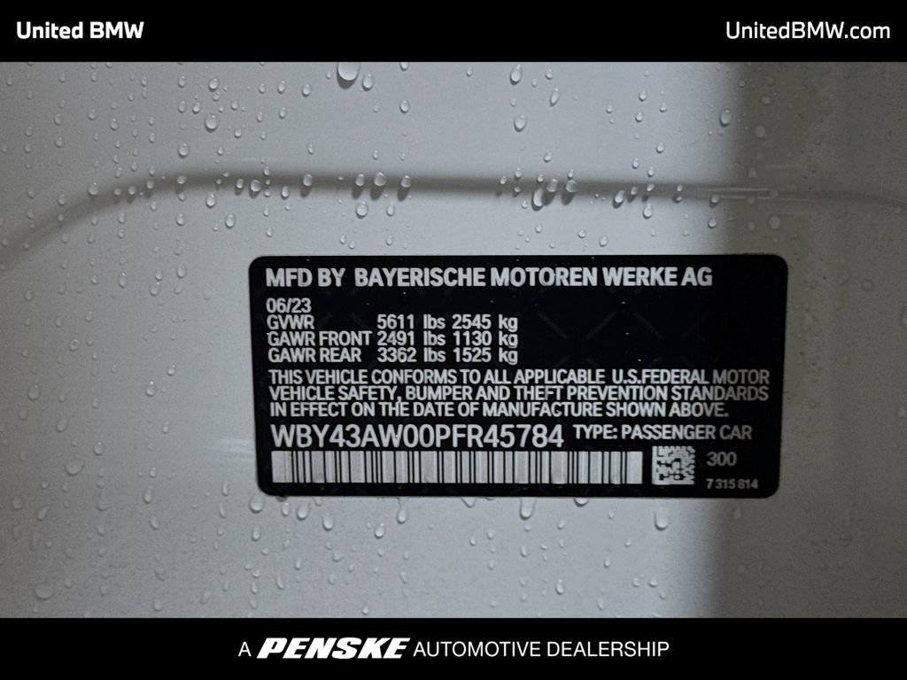 Used 2023 BMW i4 eDrive35 w/ Premium Package RWD image 15
