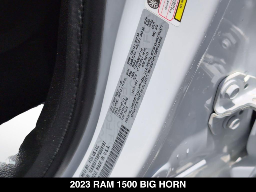 Used 2023 RAM 1500 Big Horn AWD/4WD image 25